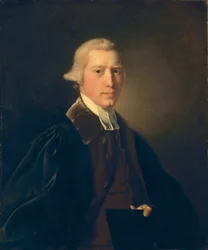 Jeune homme avec casquette et robe, c.1760